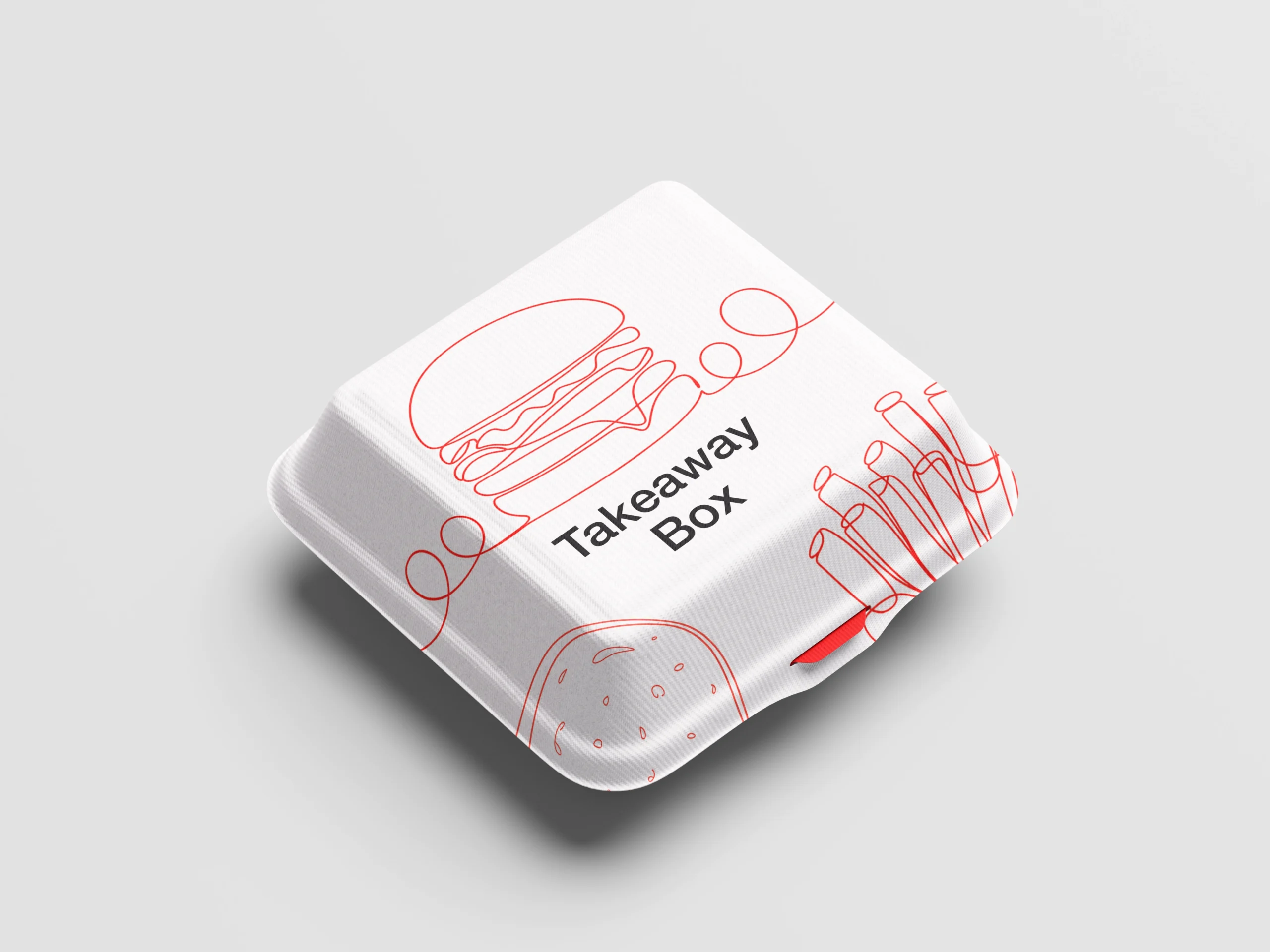 Food Box With Branding