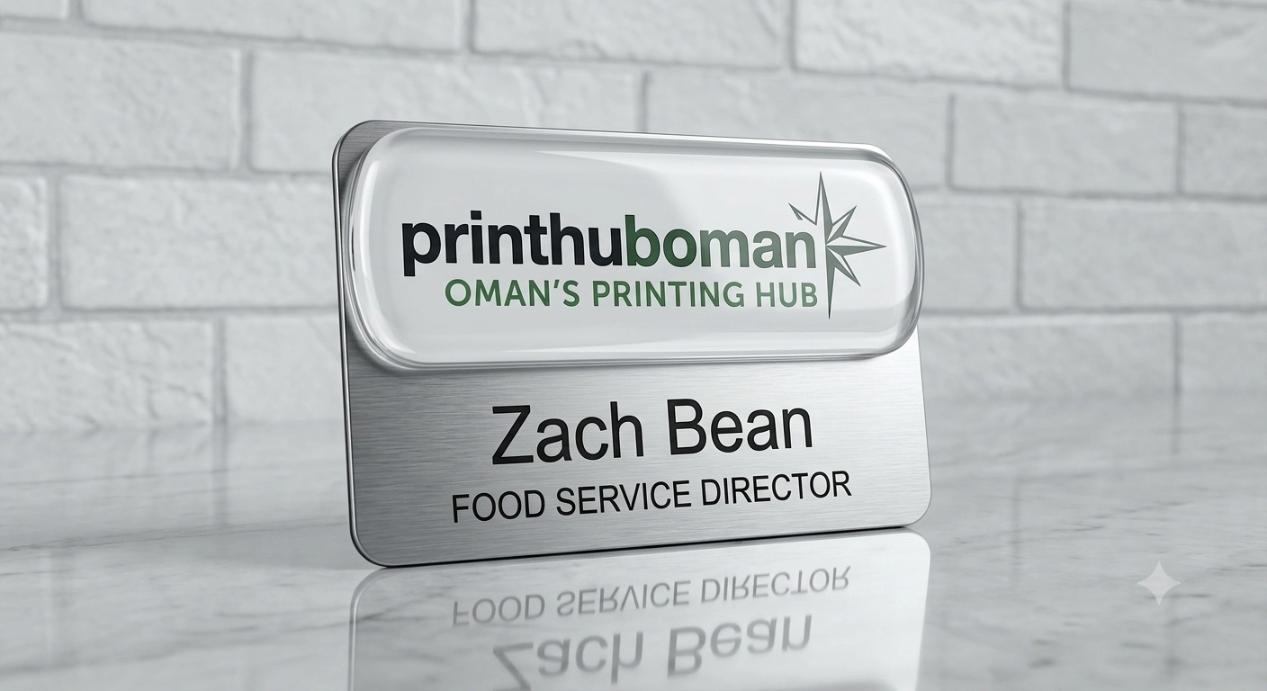 Epoxy Name Badge